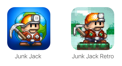 Junk Jack icons